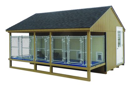 5 Run Dog Kennel